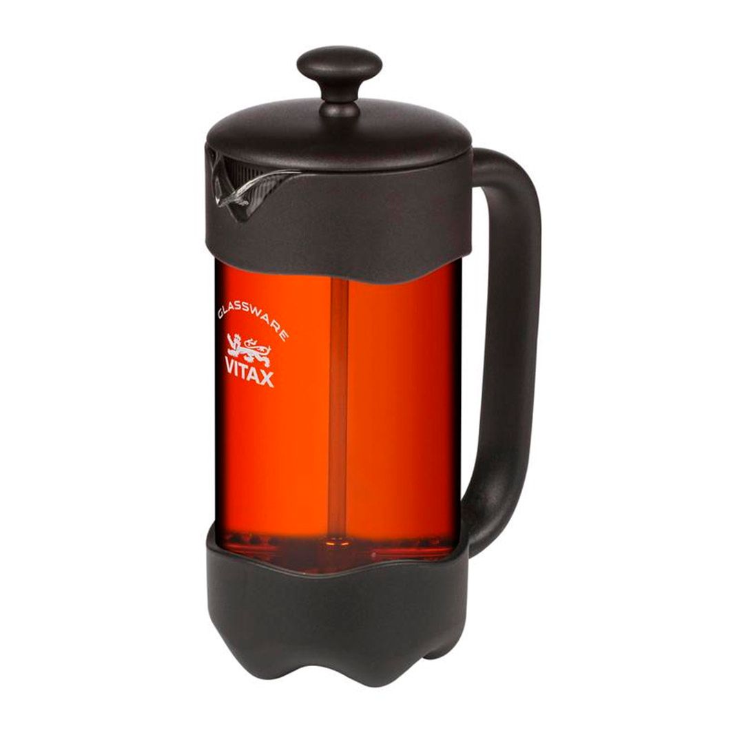 Френч-пресс Vitax "New Stafford", 600 мл, из пластика, стеклянная колба / Посуда столовая №2 oe.kz Френч-пресс Vitax "New Stafford", 600 мл, из пластика, стеклянная колба / Посуда столовая №2