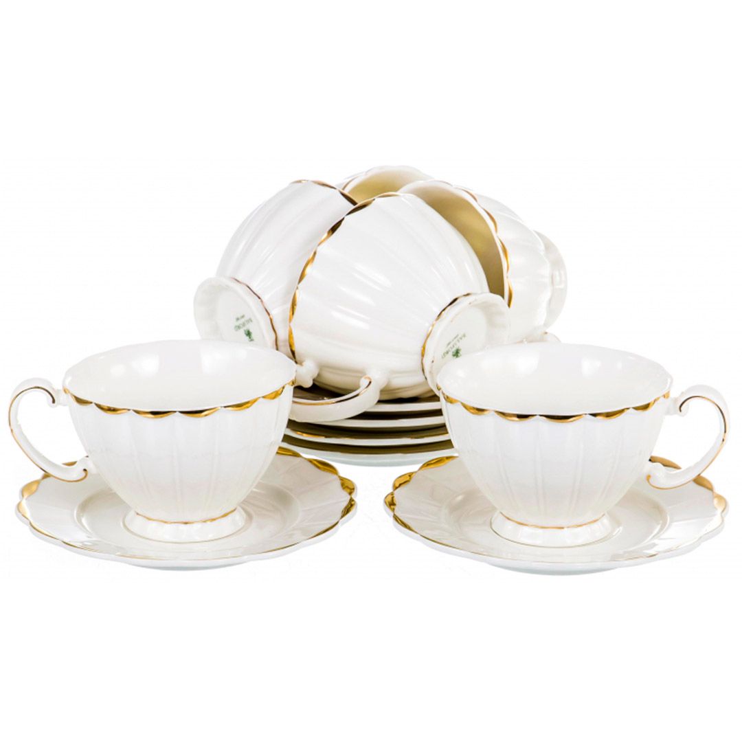 Сервиз чайный Balsford "Грация", 12 предметов, 6 персон / Посуда столовая