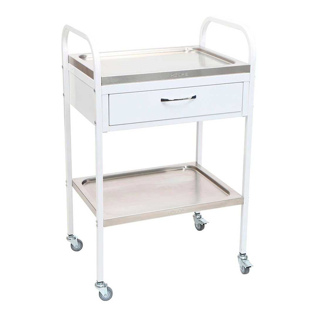 Стол манипуляционный Промет МД SM N, 960*620*450 мм, на колесах / Медицинская мебель