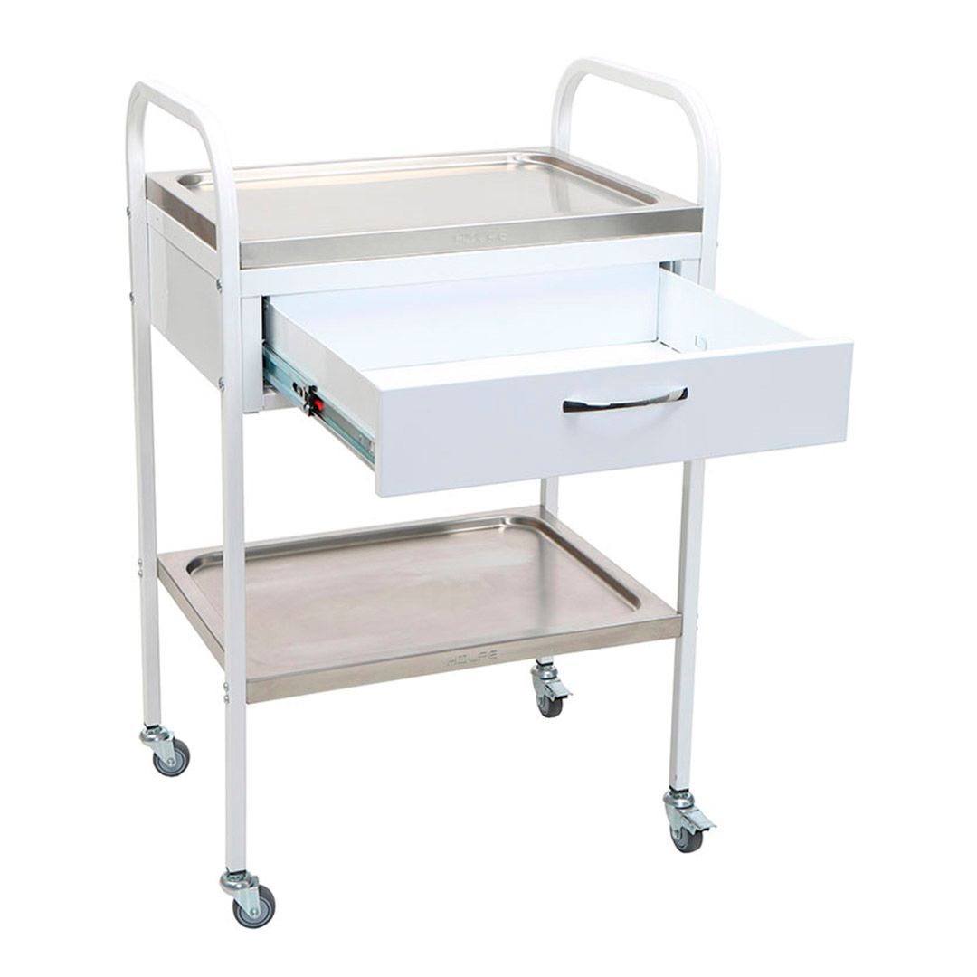 Стол манипуляционный Промет МД SM N, 960*620*450 мм, на колесах / Медицинская мебель №3