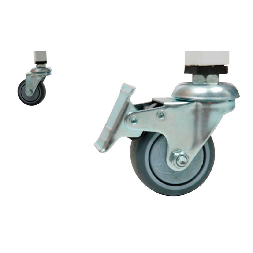 Стол манипуляционный Промет МД SM N, 960*620*450 мм, на колесах / Медицинская мебель №4