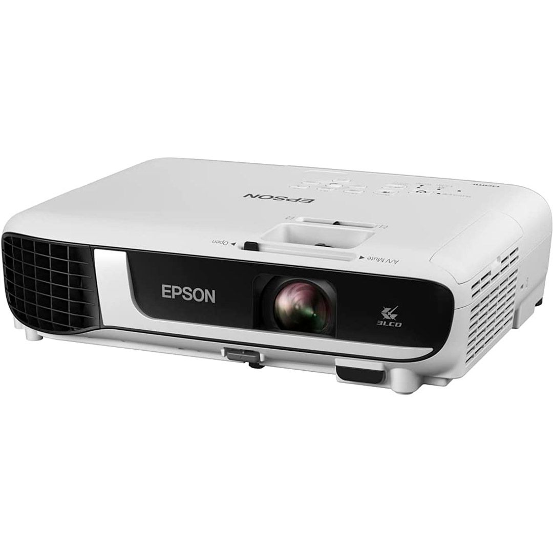 Проектор Epson EB-X51, 3LCD, (16000:1), черно-белый / Проекторы