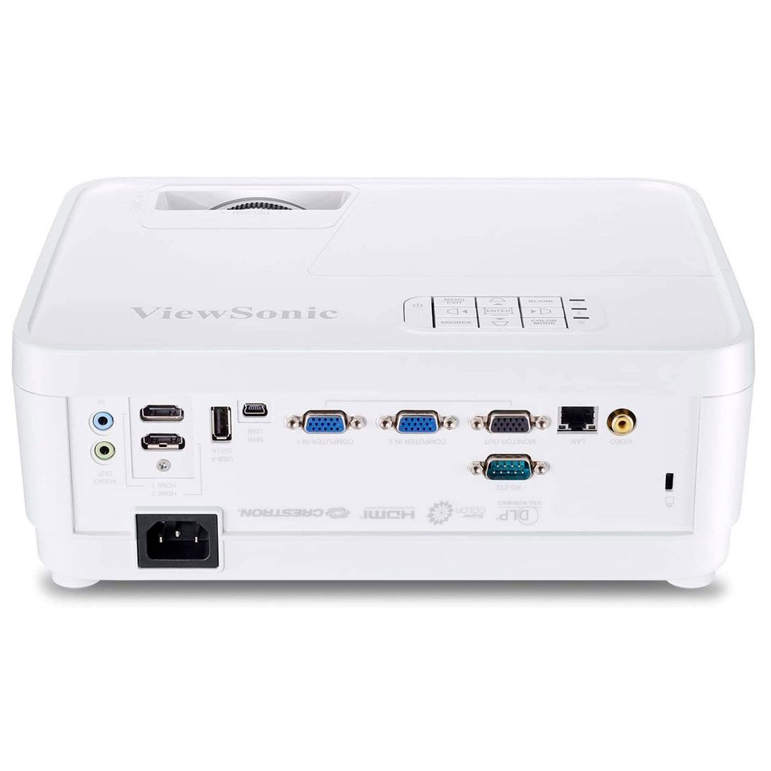 Проектор ViewSonic PS600W, DLP, (22000:1), 2,6 кг, белый / Проекторы №2