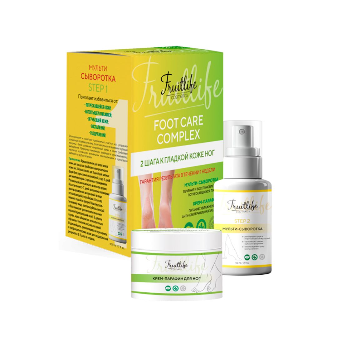 Аяқ терісіне күтім жасауға арналған жинақ Foot Care Complex Fruitlife