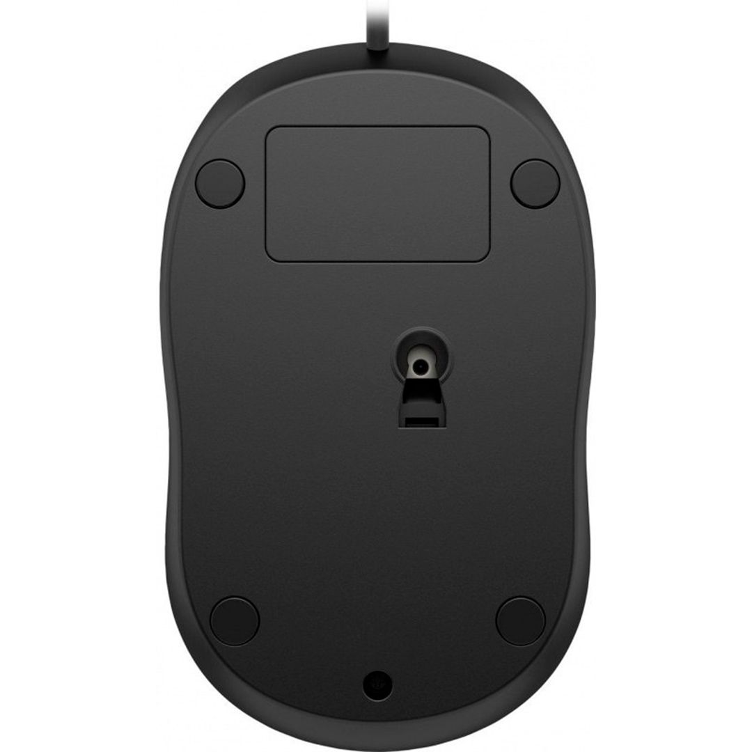 Мышь проводная оптическая HP 1000 , USB, 3 кнопки, 1200 dpi, черная / Мыши проводные №2