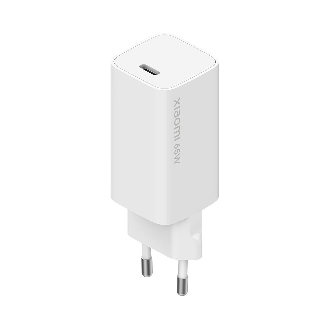 Универсальное USB зарядное устройство Xiaomi Mi GaN 65W, 1*USB-Type C, 2.1 A, белый / Зарядные устройства, кабели №2