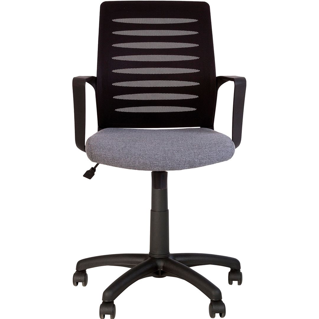 Кресло для персонала WEBSTAR GTP BLACK TILT PL62 OH/5 C-38, ткань, сетка, черно-серое / Кресла для персонала №2