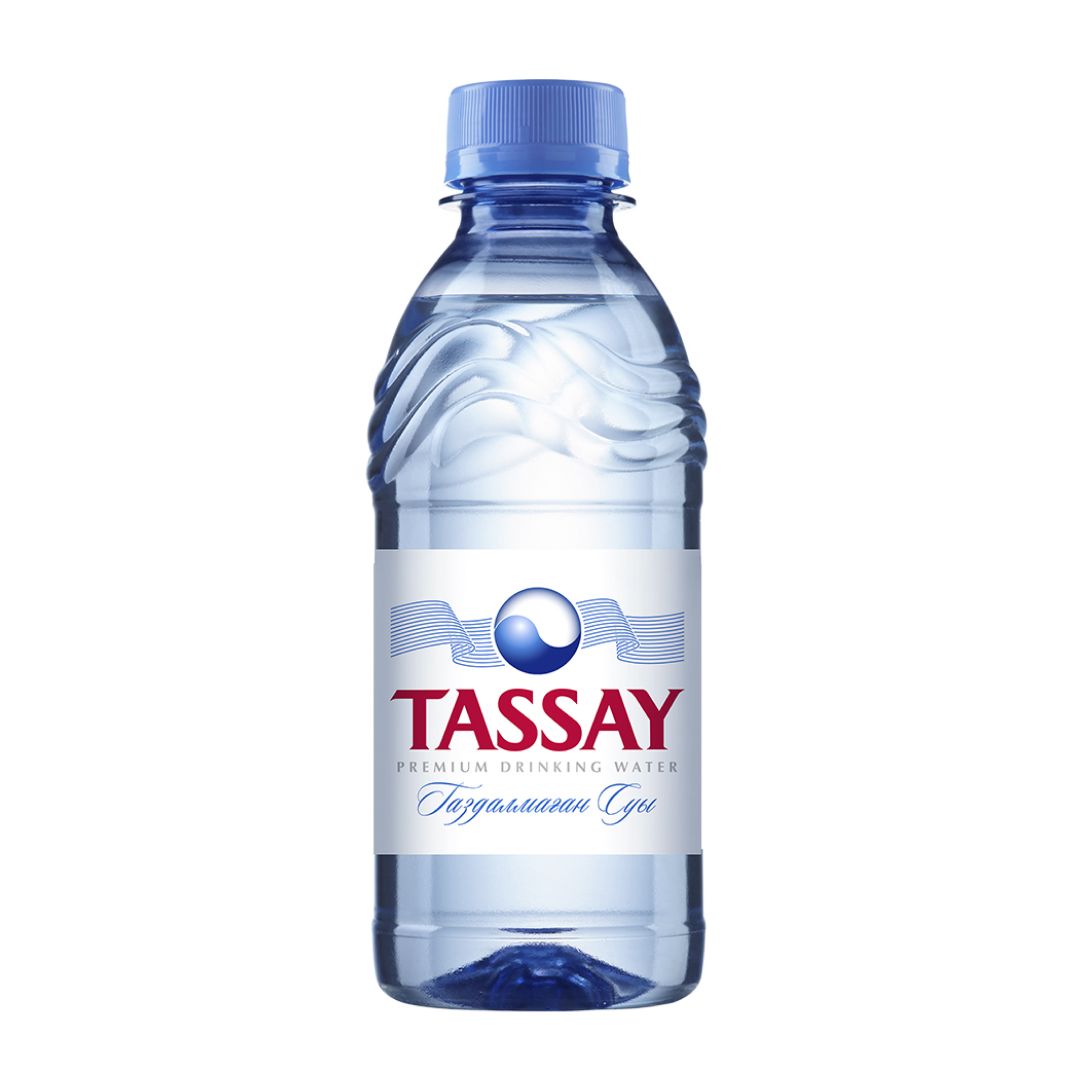 Вода негазированная питьевая "Tassay", 0,25 л, пластиковая бутылка