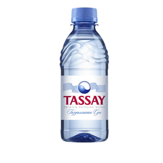 Вода негазированная питьевая "Tassay", 0,25 л, пластиковая бутылка / Вода питьевая