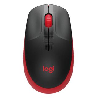 Мышь беспроводная Logitech M190, USB, 3 кнопки, 1000 dpi, черная/красная / Мыши беспроводные oe.kz Мышь беспроводная Logitech M190, USB, 3 кнопки, 1000 dpi, черная/красная / Мыши беспроводные