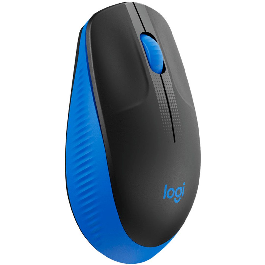 Мышь беспроводная Logitech M190, USB, 3 кнопки, 1000 dpi, синяя / Мыши беспроводные №2