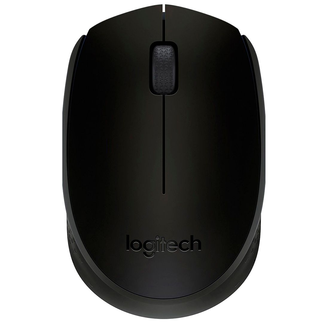 Мышь беспроводная Logitech B170, USB, 3 кнопки, 1000 dpi, черная / Мыши беспроводные