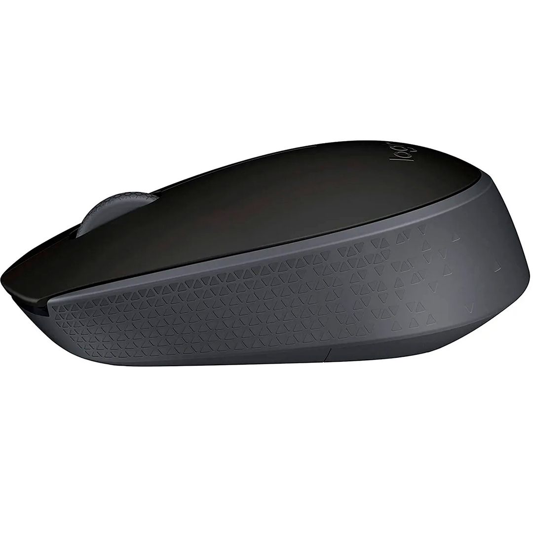 Мышь беспроводная Logitech B170, USB, 3 кнопки, 1000 dpi, черная / Мыши беспроводные №3