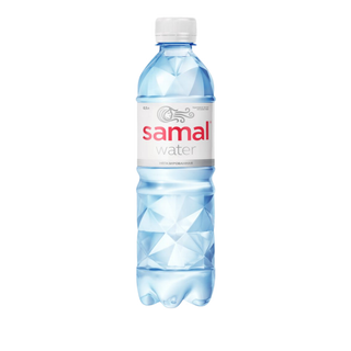 Вода негазированная питьевая "Samal", 0,5 л, пластиковая бутылка / Вода питьевая