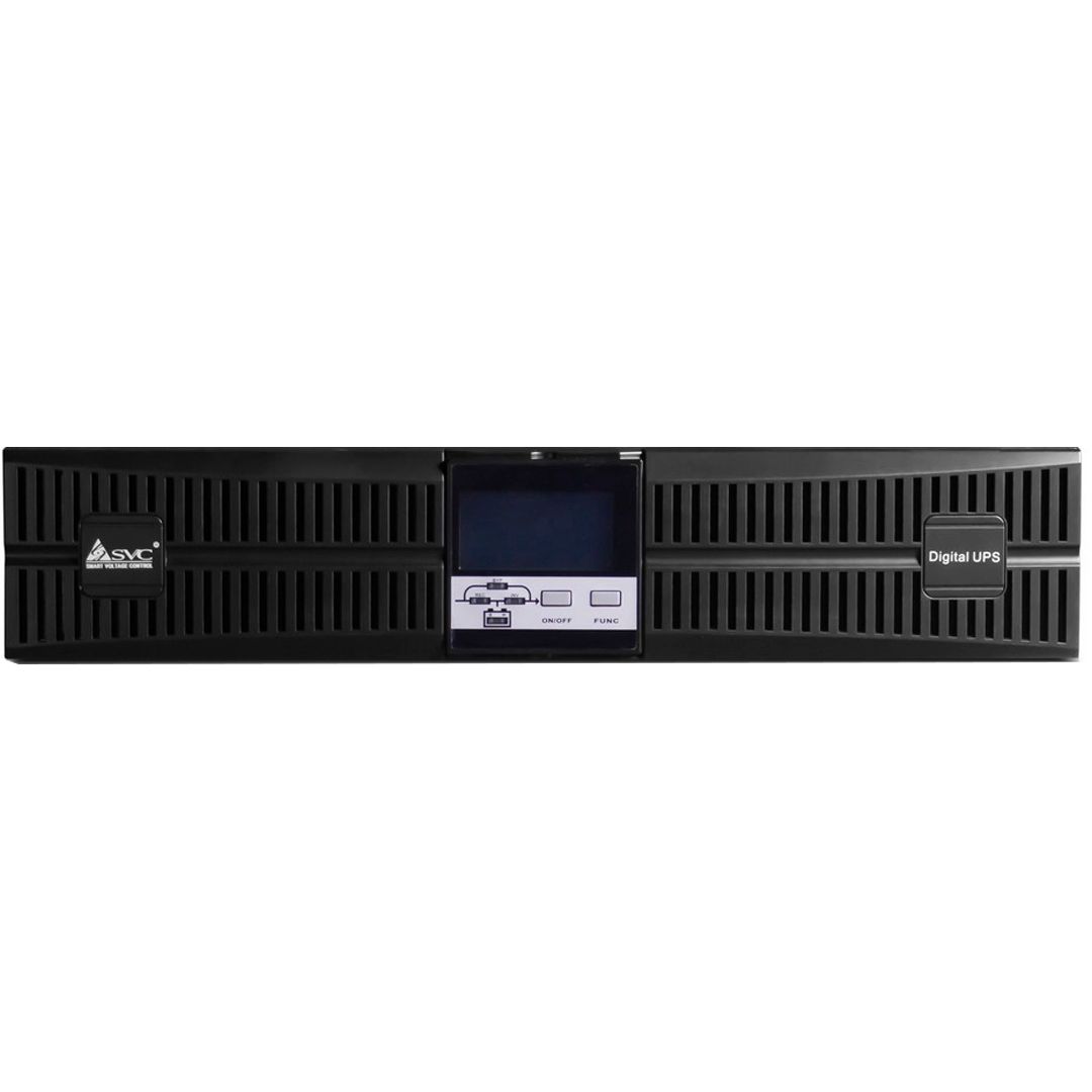 ИБП SVC RT-1KL-LCD, 1000 ВА/900 Вт, черный, стоечный / Источники бесперебойного питания №2
