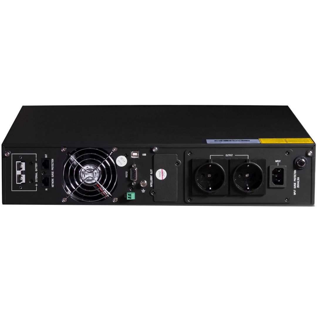 ИБП SVC RT-1KL-LCD, 1000 ВА/900 Вт, черный, стоечный / Источники бесперебойного питания №3