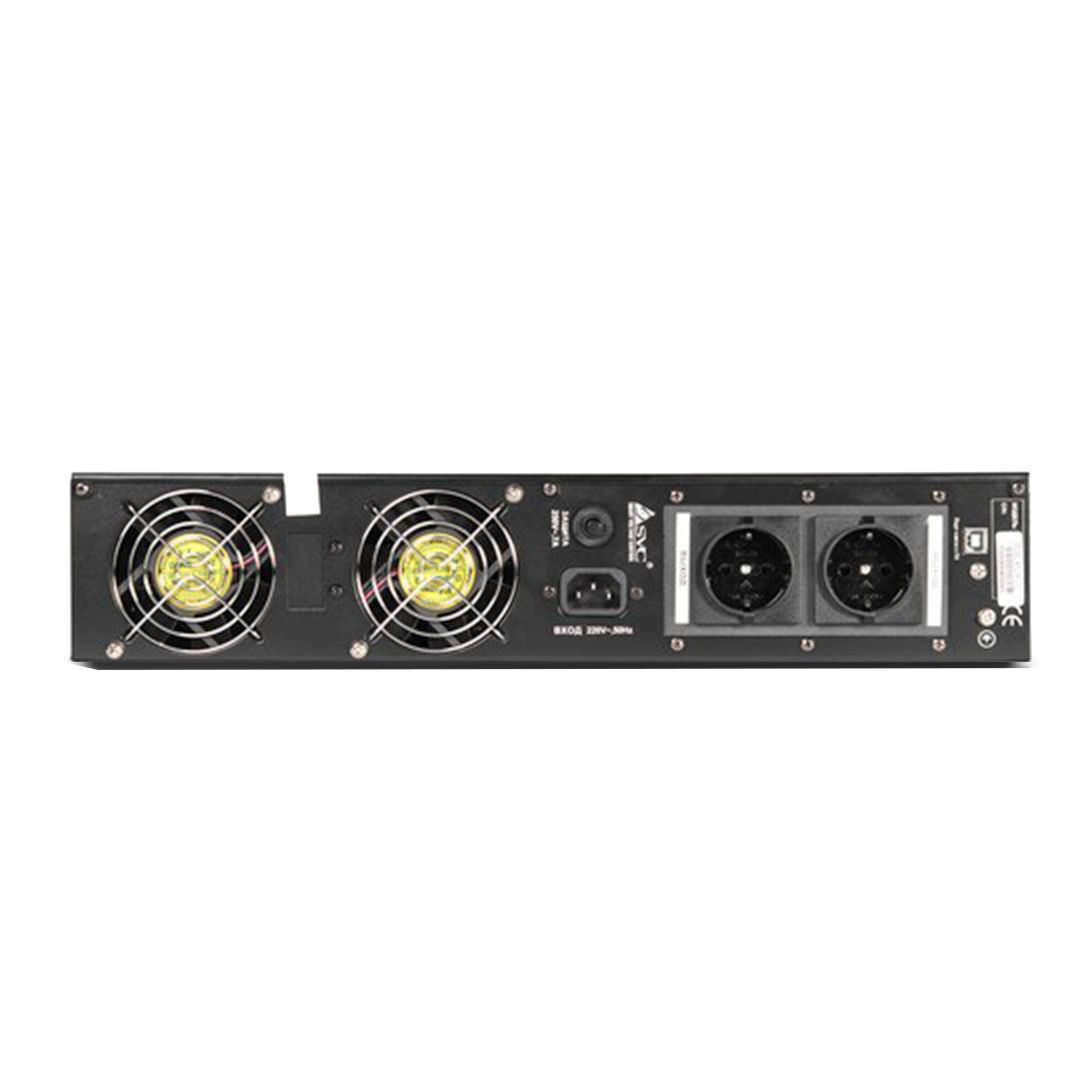 ИБП SVC RTL-1K-LCD, 1000 ВА/700 Вт, черный, стоечный