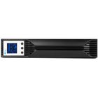 ИБП SVC RTL-1K-LCD, 1000 ВА/700 Вт, черный, стоечный