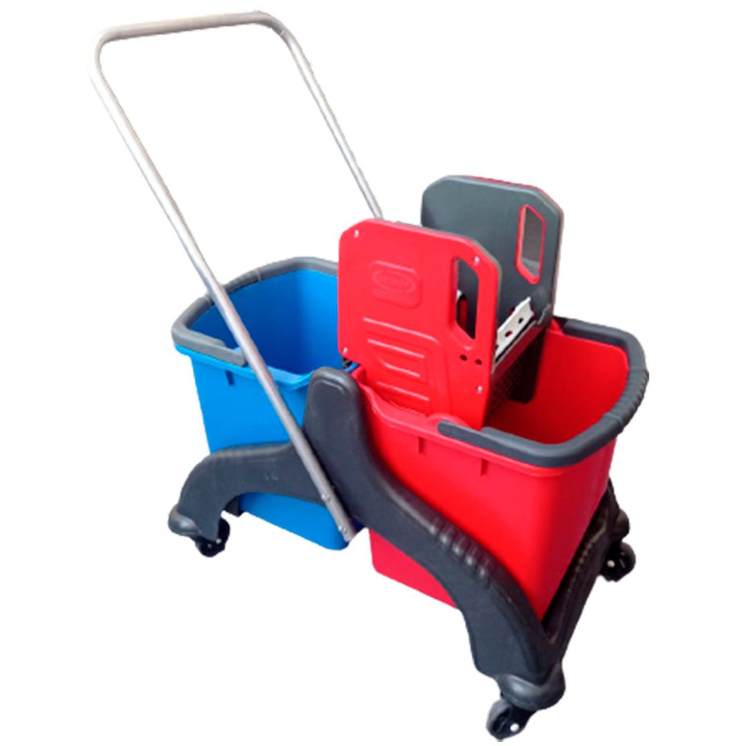 Тележка двухведерная Linex, с отжимом / Ведра