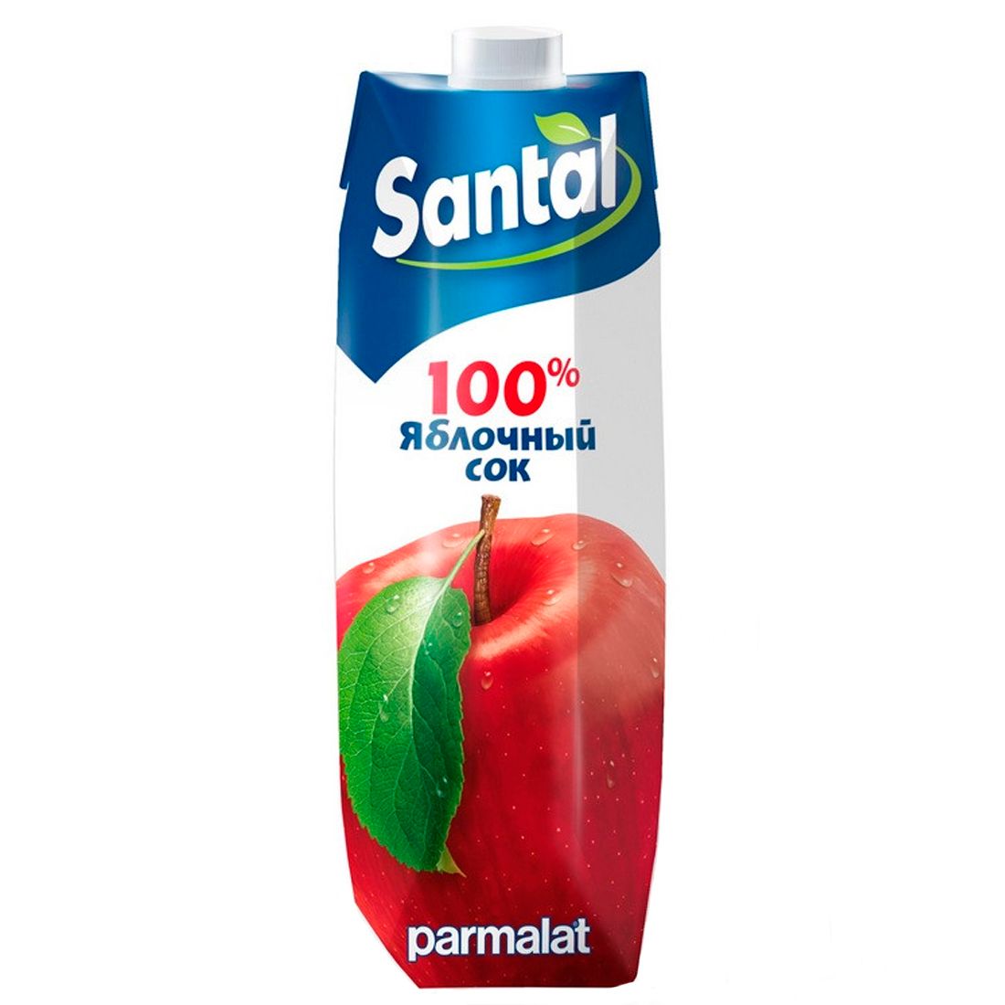 Сок Santal "Яблочный", 1 л / Напитки и энергетики