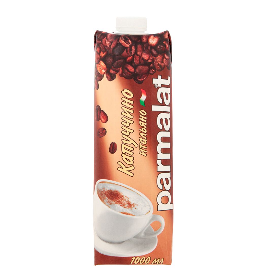 Молочный коктейль Parmalat "Капуччино Итальяно", 1 л, 1,5%, тетрапакет / Молоко и сливки