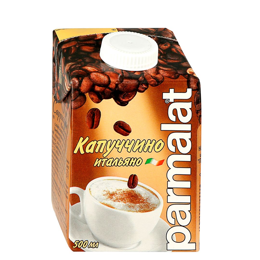 Молочный коктейль Parmalat "Капуччино Итальяно", 0,5 л, 1,5%, тетрапакет / Молоко и сливки oe.kz Молочный коктейль Parmalat "Капуччино Итальяно", 0,5 л, 1,5%, тетрапакет / Молоко и сливки