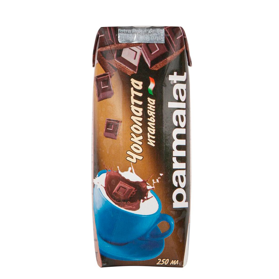 Молочный коктейль Parmalat "Чоколатта Итальяно", 250 мл, 1,9%, тетрапакет / Молоко и сливки