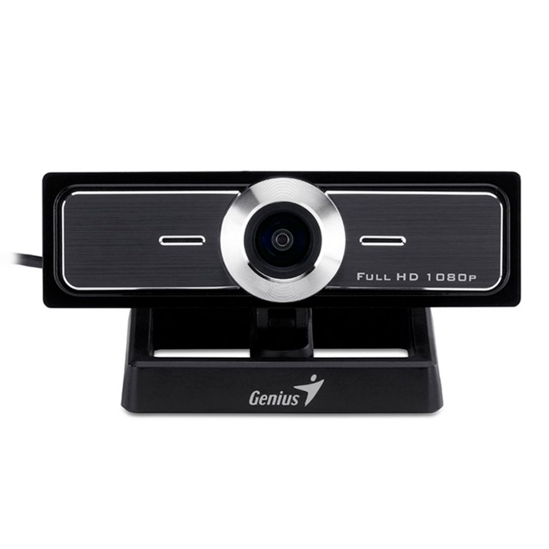 Веб-камера Genius WideCam F100, USB 2.0, 1920*1080, 2.0 Mpx, черная / Веб-камеры