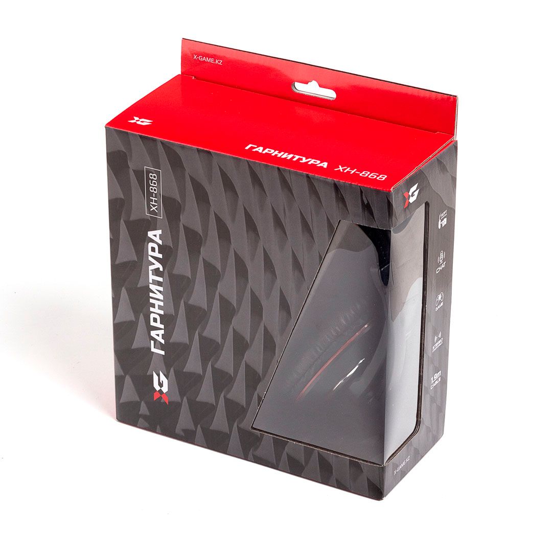 Гарнитура X-Game XH-868, диапазон частот 20-20000 Гц, черно-красная / Все для геймера №4 oe.kz Гарнитура X-Game XH-868, диапазон частот 20-20000 Гц, черно-красная / Все для геймера №4