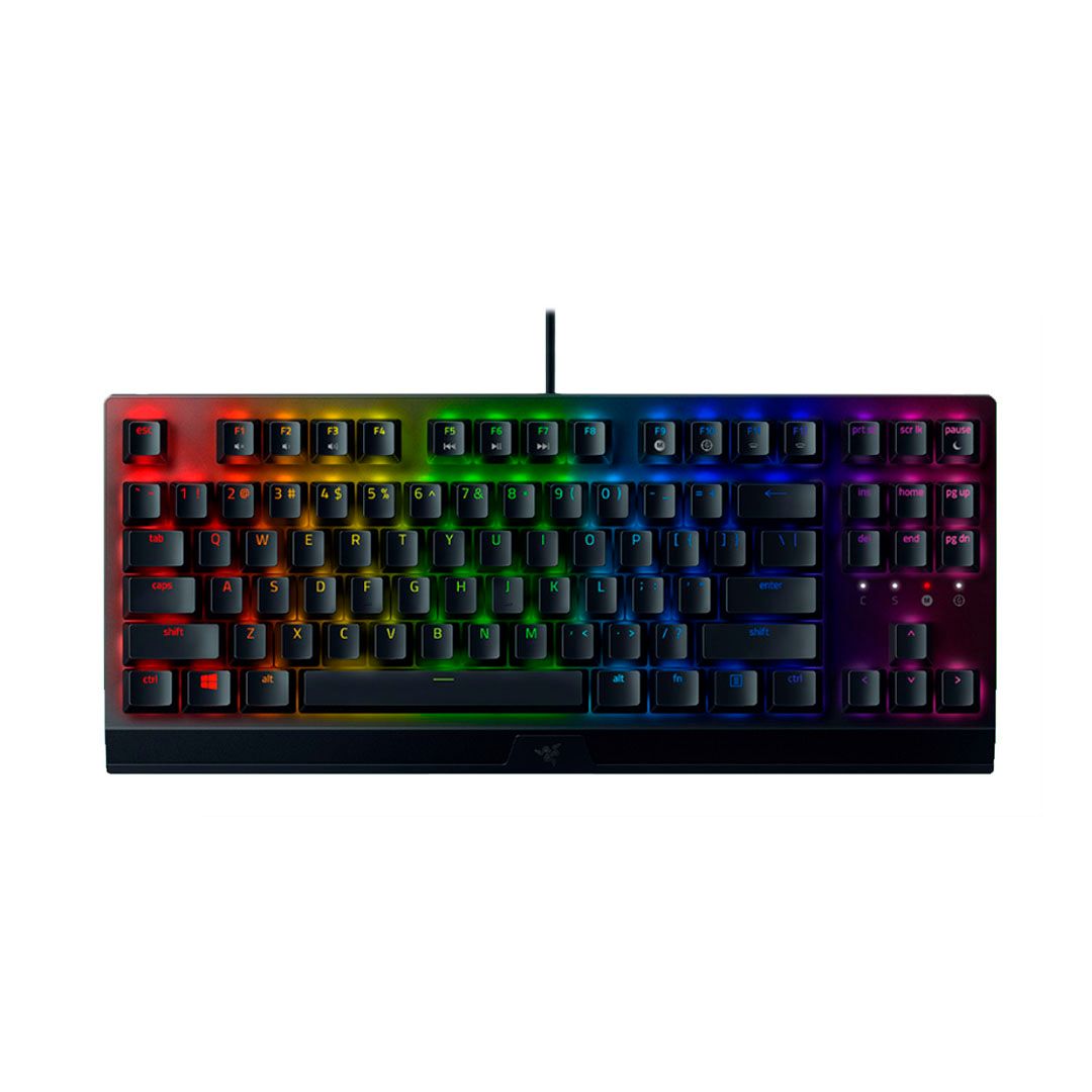 Клавиатура проводная, игровая, Razer BlackWidow V3 Tenkeyless, USB, ENG/RUS, черная / Все для геймера