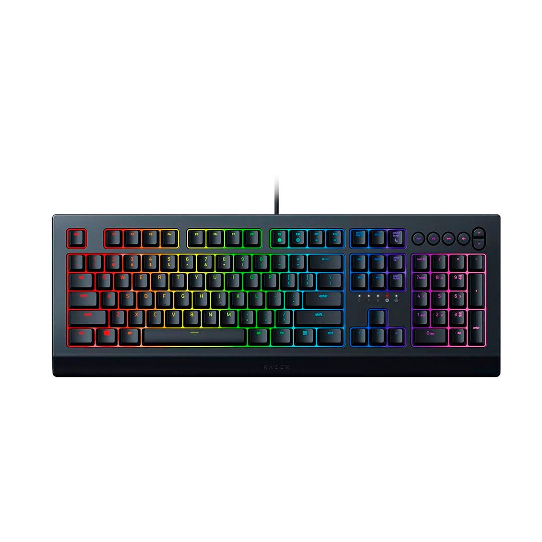 Клавиатура проводная, игровая, Razer Cynosa V2, USB, ENG/RUS, черная / Все для геймера