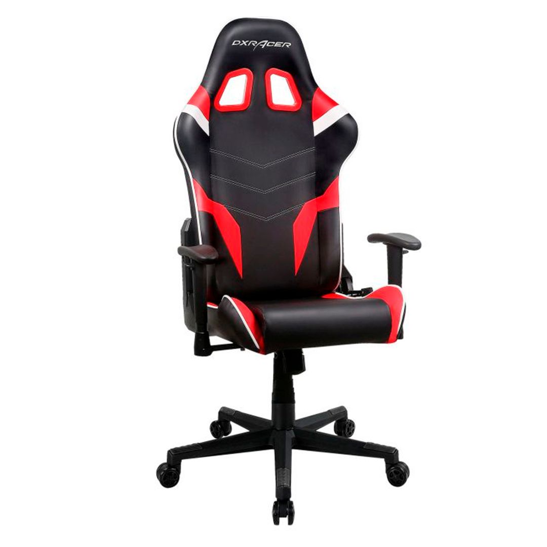 Игровое компьютерное кресло DX Racer GC/P188/NRW, эко-кожа, черный/красный/белый / Игровые кресла