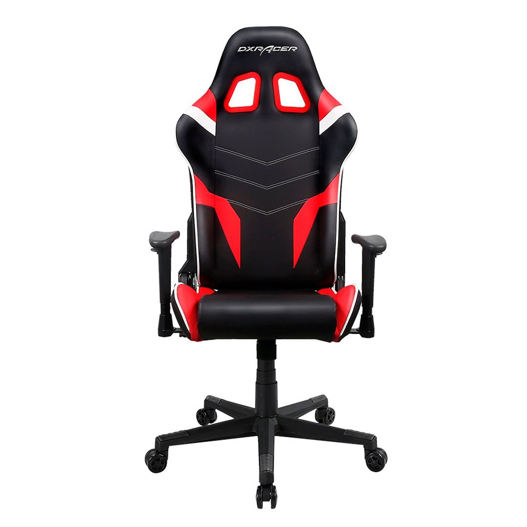 Игровое компьютерное кресло DX Racer GC/P188/NRW, эко-кожа, черный/красный/белый / Игровые кресла №2