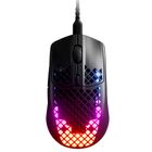 Мышь проводная оптическая, игровая, Steelseries Aerox 3, 6 кнопок, 8500 dpi, RGB подсветка, черная