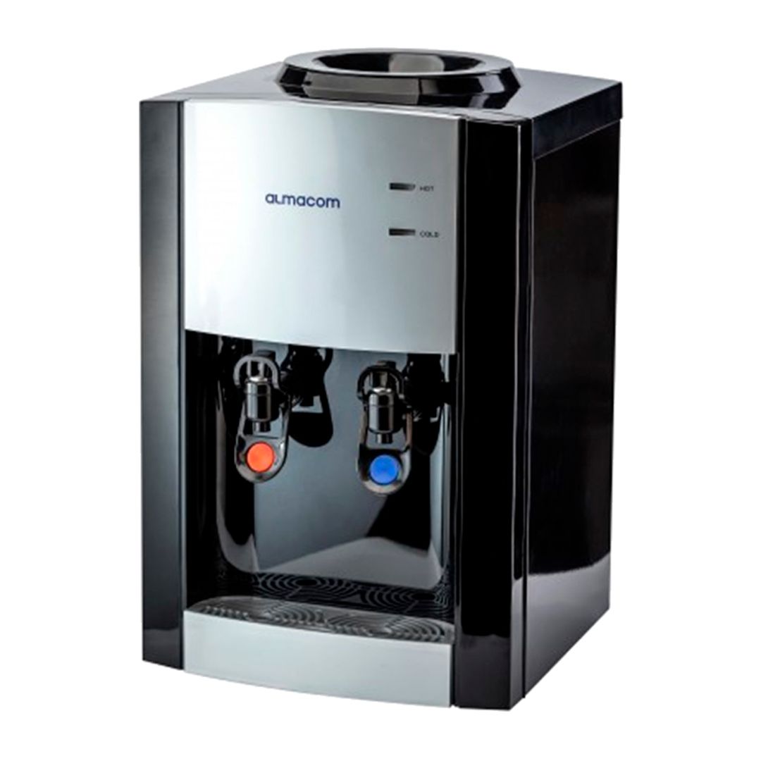 Кулер для воды Almacom WD-DME-21CE, настольный, с нагревом, белый/черный / Диспенсеры для воды	