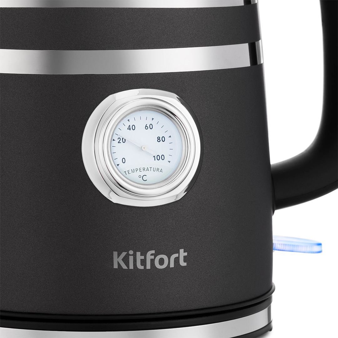 Электрический чайник Kitfort KT-670-1, 1,7 л, графит / Чайники №4 oe.kz Электрический чайник Kitfort KT-670-1, 1,7 л, графит / Чайники №4