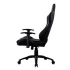 Игровое компьютерное кресло Aerocool AC120 AIR-B, искусственная кожа, черный