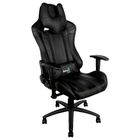 Игровое компьютерное кресло Aerocool AC120 AIR-B, искусственная кожа, черный