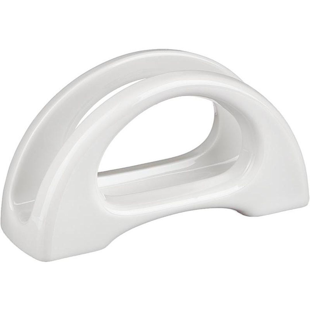 Салфетница Башкирский фарфор, из фарфора, белая / Посуда столовая oe.kz Салфетница Башкирский фарфор, из фарфора, белая / Посуда столовая