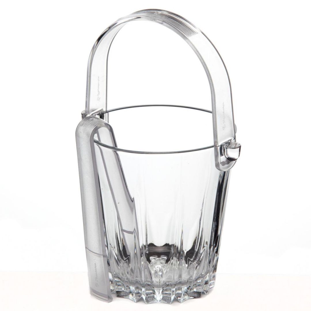 Ведро для льда Pasabahce Karat, высота 13 см, стеклянное / Посуда столовая