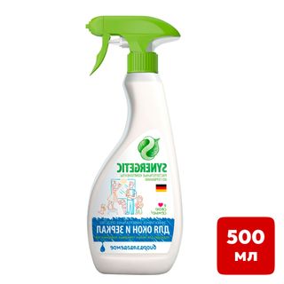 Средство для мытья стекол и зеркал Synergetic, биоразлагаемое, 500 мл / Средства для мытья стекол oe.kz Средство для мытья стекол и зеркал Synergetic, биоразлагаемое, 500 мл / Средства для мытья стекол