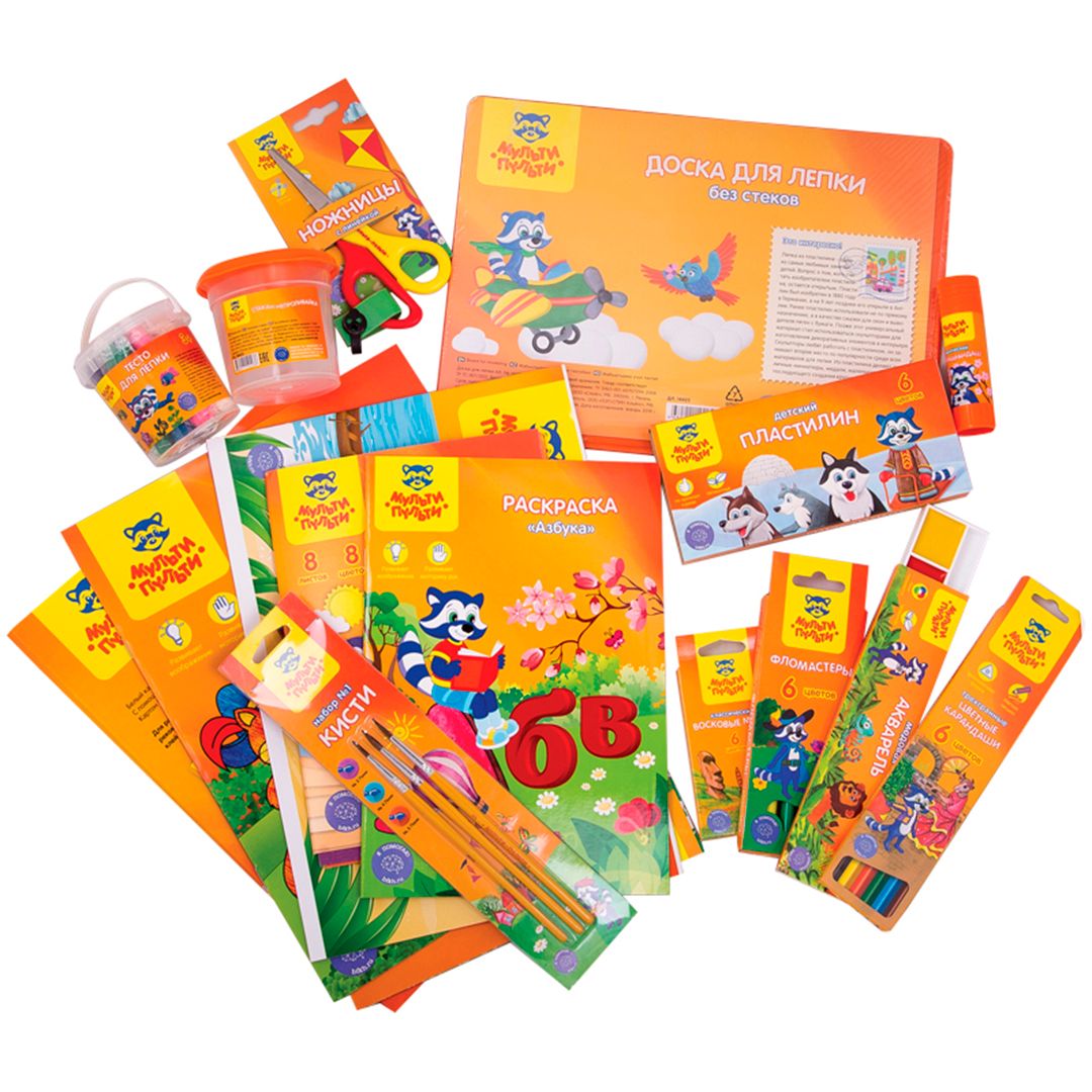 Набор принадлежностей для творчества Мульти-Пульти, 17 предметов, в подарочной упаковке / Творчество / Хобби	 №2