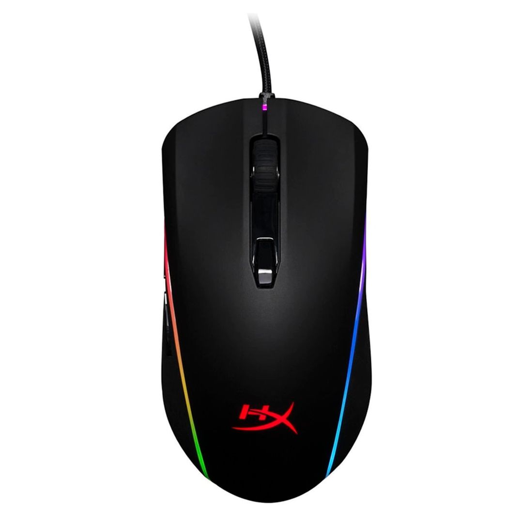 Мышь проводная оптическая HyperX Pulsefire Surge RGB Gaming HX-MC002B, USB, 16 000 dpi, черная / Все для геймера