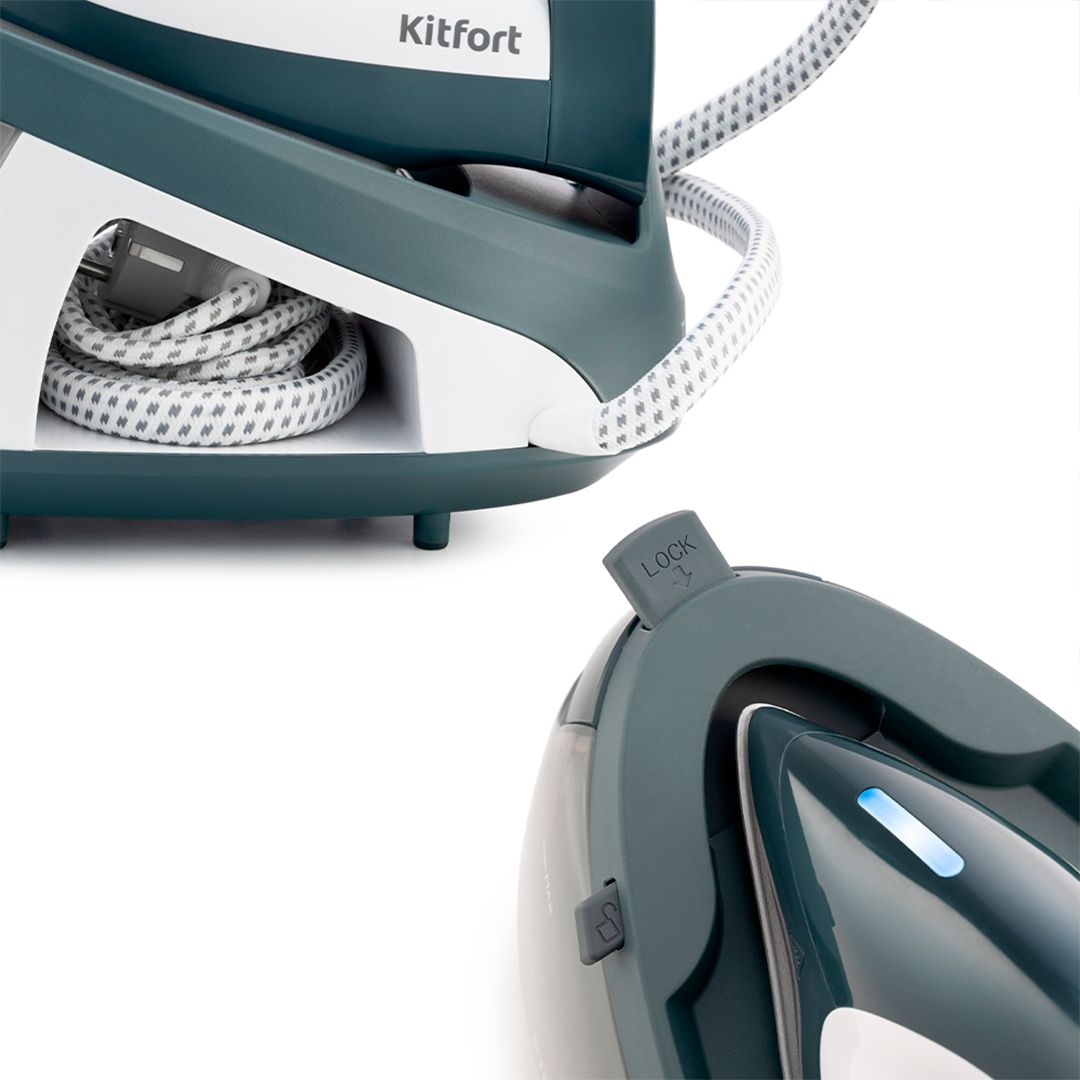 Гладильная система Kitfort KT-968, 2200 Вт, резервуар 1,4 л / Уход за одеждой №7 oe.kz Гладильная система Kitfort KT-968, 2200 Вт, резервуар 1,4 л / Уход за одеждой №7