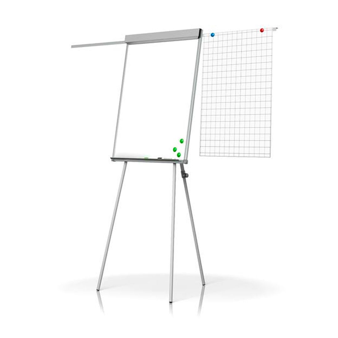 Флипчарт Attache, размер 70*100 см, выдвижные штанги, 3 ножки, полочка для аксессуаров / Доски-флипчарты oe.kz Флипчарт Attache, размер 70*100 см, выдвижные штанги, 3 ножки, полочка для аксессуаров / Доски-флипчарты