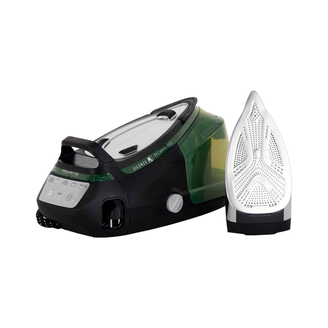 Парогенератор Rowenta DG9266F0, мощность 2800 Вт, резервуар 1,3 л, черный/зеленый / Уход за одеждой №2