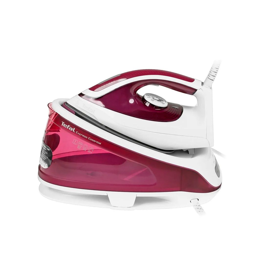 Парогенератор Tefal SV6110E0, мощность 2200 Вт, резервуар 1,4 л, бордовый / Уход за одеждой