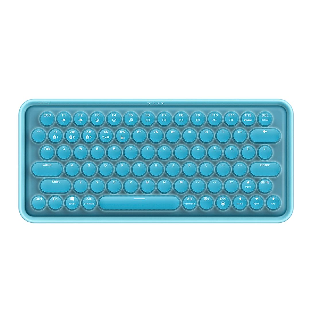 Сымсыз пернетақта Rapoo Ralemo Pre 5, ENG/RUS, аккумулятор, көгілдір / Сымсыз пернетақталар
