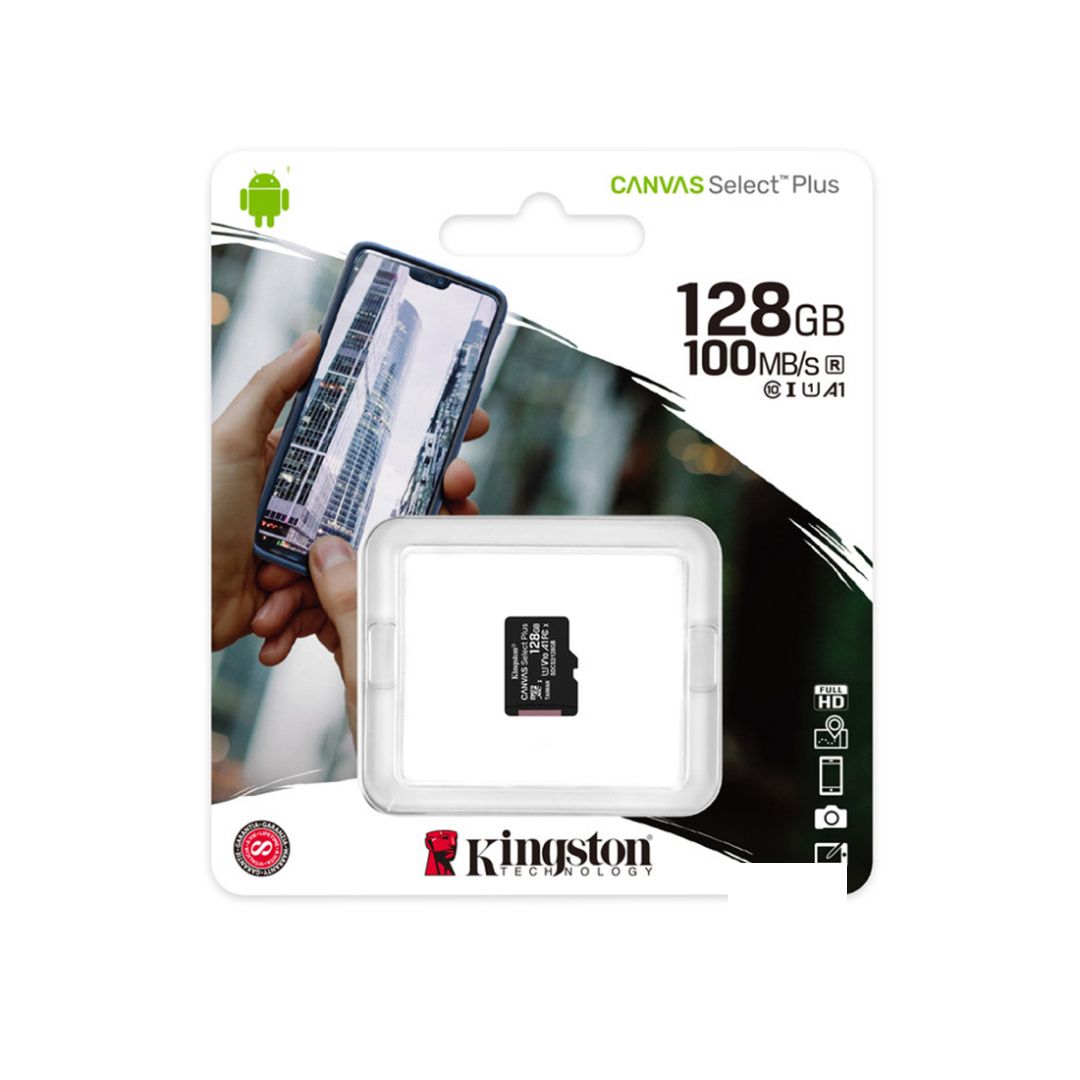 Карта памяти 128 Gb, Kingston, micro SDХC, 10 класс скорости, без адаптера / Карты памяти №2 oe.kz Карта памяти 128 Gb, Kingston, micro SDХC, 10 класс скорости, без адаптера / Карты памяти №2