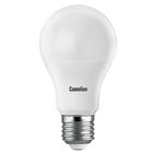 Лампа светодиодная Camelion LED13-A60/830/E27, 13Вт, 3000К, теплый белый свет, E27, форма груша